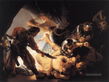 Die Blendung Simsons Rembrandt Ölgemälde
